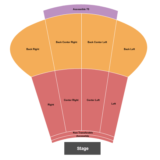 Red Rocks Amphitheatre Third Day Seating Chart